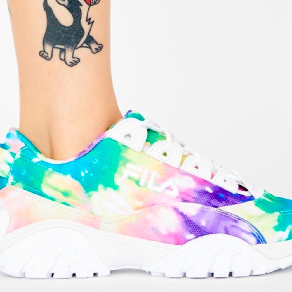 Fila Tie Dye Provenance x Fixture Sneakers BNIB - Picture 15 of 16